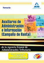 Auxiliares de administración e información (campaña de renta) de la agencia estatal de administració