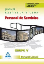 Personal de servicios. Grupo v. Personal laboral de la junta de castilla y león. Funciones, test y s