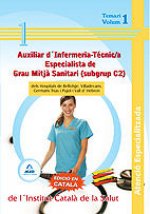 Auxiliars d¿infermeria - tècnic/a especialista de grau mitjà sanitar (subgrup c2) dels hospitals de