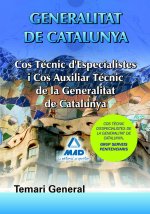 Cos tècnics d¿especialistes i cos d¿auxiliars tècnics de la generalitat de catalunya. Temari general