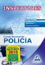 Inspectores del cuerpo nacional de policía. Temario volumen i. Ciencias jurídicas.