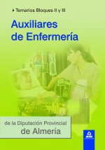 Auxiliares de enfermería de la diputación provincial de almería. Temario bloques ii y iii