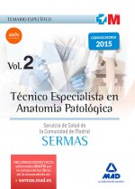 Técnico Especialista en Anatomía Patológica del Servicio de Salud de la Comunidad de Madrid. Temario