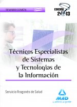 Técnicos Especialistas de Sistemas y Tecnologías de la Información del Servicio Aragonés de Salud. T