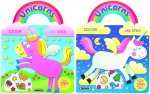 UNICORNS TO PAINT AND PASTE (2 TITLES)