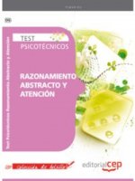 Test Psicotécnicos Razonamiento Abstracto y Atención. Colección de Bolsillo