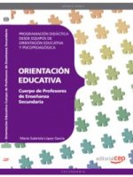 Cuerpo de Profesores de Enseñanza Secundaria. Orientación Educativa. Programación Didáctica desde Eq