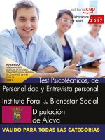 Instituto Foral de Bienestar Social. Diputación de Álava. Test Psicotécnicos, de Personalidad y Entr