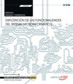 Manual. Explotación de las funcionalidades del sistema microinformático (Transversal: UF0853). Certi
