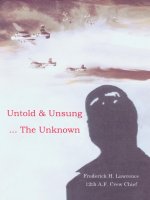 Untold and Unsung