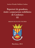 Repertori De Grandeses, Titols I Corporacions...