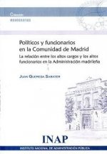 Políticos y funcionarios en la Comunidad de Madrid