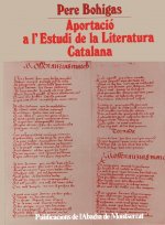 Aportació a l'estudi de la literatura catalana