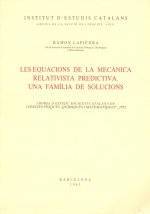 Les equacions de la mecànica relativista predictiva