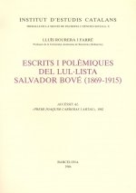 Escrits i polèmiques del lul·lista Salvador Bové