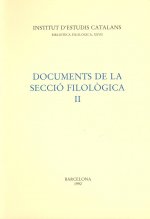 DOCUMENTS DE LA SECCIO FILOLOGICA, II