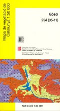 Mapa de vegetació de Catalunya 1:50 000 Gòsol 254 (35-11)