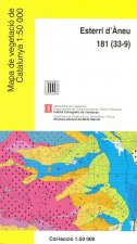Mapa de vegetació de Catalunya 1:50000 Esterri d'Àneu