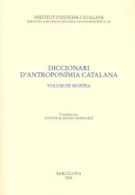 Diccionari d'antroponímia catalana. Volum de mostra. Obra Completa