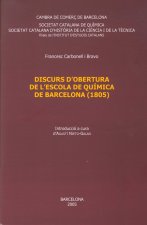 Discurs d'obertura de l'Escola de Química de Barcelona (1805)
