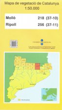 Mapa de vegetació de Catalunya, E 1:50.000