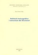 Definició lexicogràfica i estructura del diccionari
