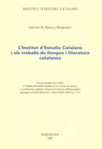 L'Institut d'Estudis Catalans i els treballs de llengua i literatura catalanes