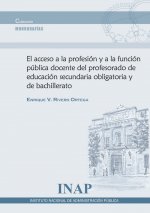 Acceso a la profesión y a la función pública docente del profesorado de educación social obligatoria