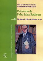 EPISTOLARIO DE DON PEDRO SAINZ RODRíGUEZ. VOL. VI