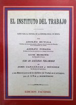 El Instituto del Trabajo: datos para la historia de la reforma social en España
