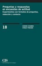 Preguntas y respuestas en encuestas de actitud