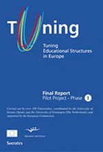 Tuning Educational Structures in Europe