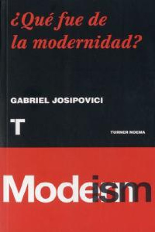 ¿Qué fue de la modernidad?