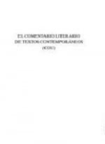 El comentario literario de textos contemporáneos