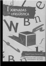 Jornadas de lingü­stica, I