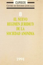 El nuevo régimen jurídico de la sociedad anónima