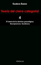 (4) TEORIA DEL CIERRE CATEGORIAL (VOL. 4): EL SISTEMA DE LAS DOCTRINAS GNOSEOLOGICAS