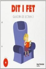 DIT I FET, 3 EDUCACIO INFANTIL. QUADERN DE LECTURA