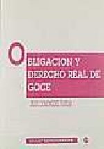 Obligación y derecho real de Goce