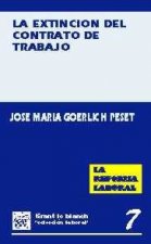 La extinción del contrato de trabajo