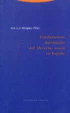 FUNDAMENTOS DOCTRINALES DERECHO SOCIAL ESPAÑA