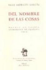 áDel nombre de las cosas