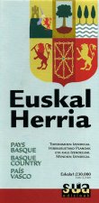 Mapa de Euskal Herria 1:230.000