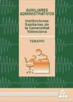 Auxiliares administrativos de instituciones sanitarias de la Generalitat Valenciana