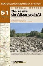 MAPA EXCURSIONISTA SERRANIA DE ALBARRACIN 2