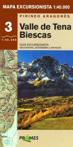 MAPA EXCURSIONISTA VALLE DE TENA-BIESCAS
