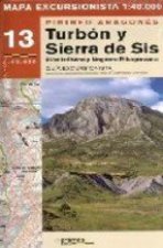 MAPA EXCURSIONISTA TURBON Y SIERRA DE SIS