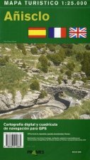 Mapa tur­stico de Añisclo, E 1:25.000