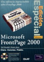 MICROSOFT FRONTPAGE 2000 ED.ESPECIAL