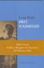 DRET D'ADMISSIO